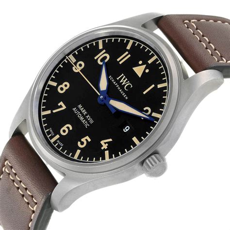 iwc titanium watch.